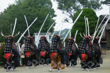 Shishi Odori at Kurihara City