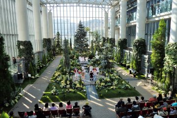 Christmas Flower Show on Awajishima