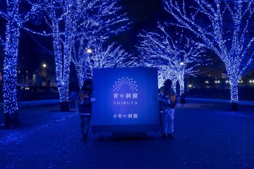 Shibuya Blue Cave Illumination