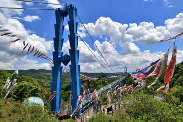 Ryujinkyo Koinobori Festival