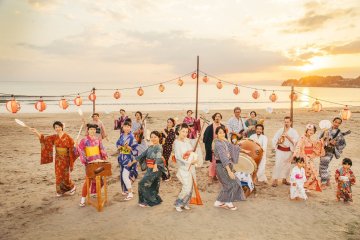 Kamakura Beach Bon Odori Festival