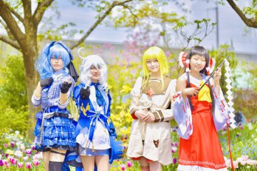 Cosplay Gataket at Mitsuke English Garden