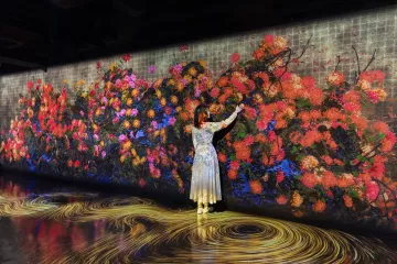 Galaxy & TeamLab: Continuous Life & Death at the Now of Eternity